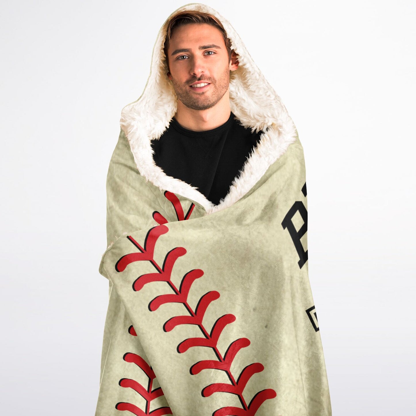 Play Hard or Go Home Custom Sherpa Blanket – Personalized Sports Design