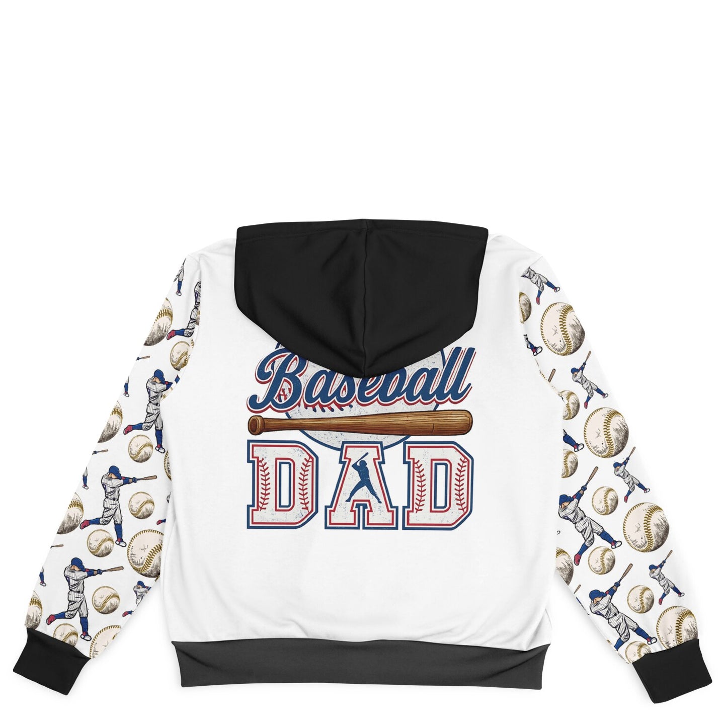 Baseball Dad Hooded Jacket  | Game Day Outerwear